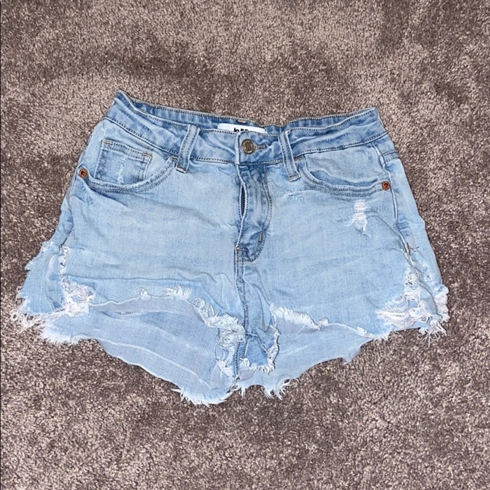 H&M Ripped Denim Shorts